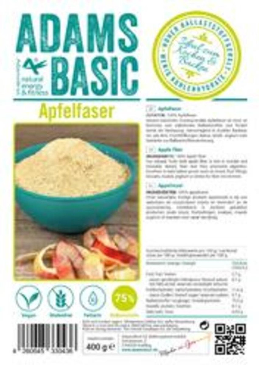 Adams Adams Basic Appelvezel 400 gr
