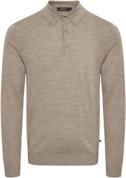 Matinique Half-Zip Sweater MAklint Khaki Melange (30205181 - 1711181)