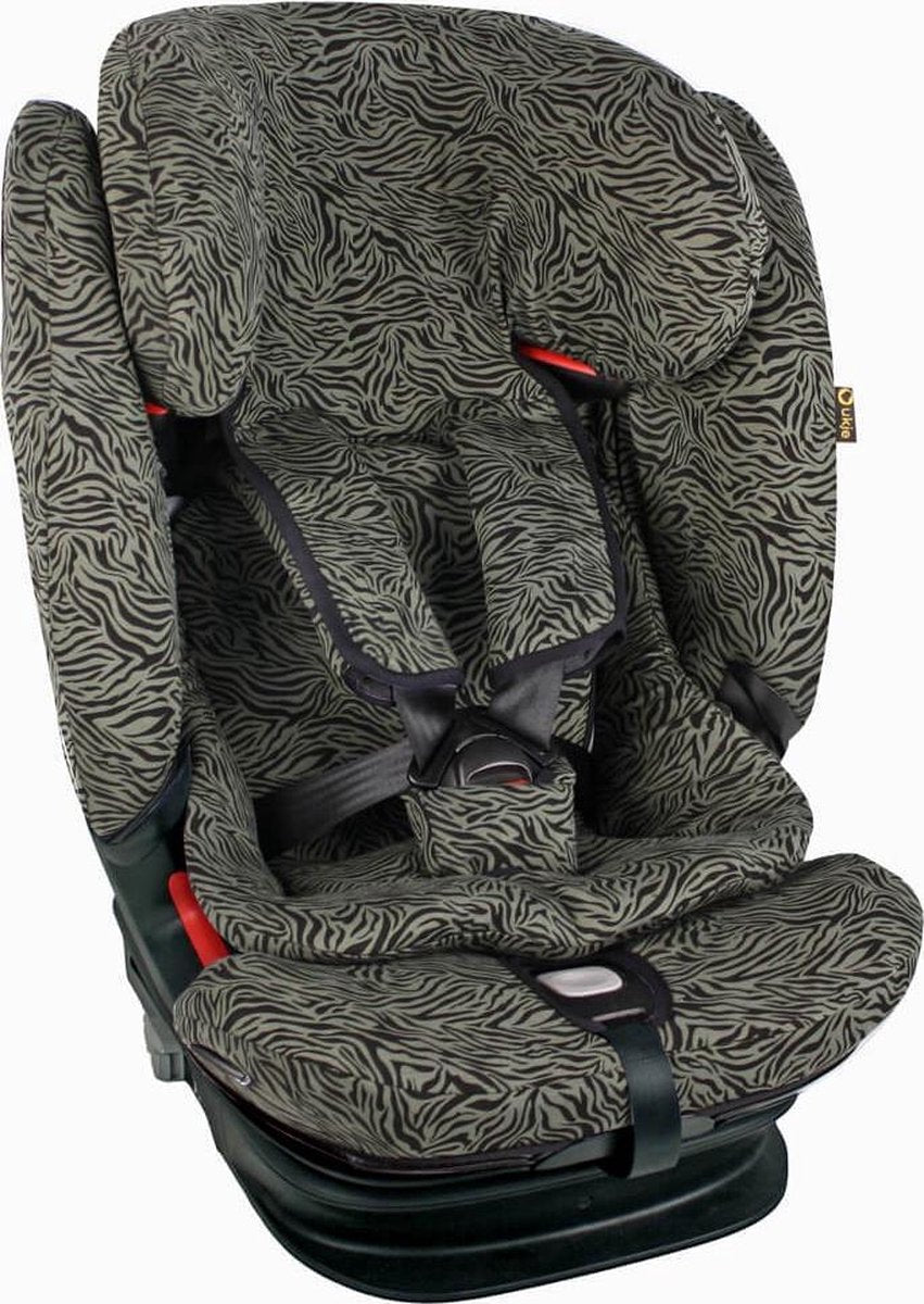 Ukje Maxi Cosi Titan Pro Hoes - Perfecte pasvorm - groen zebra