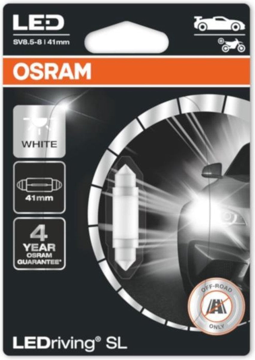 Osram LEDriving C5W 31mm 6438DWP-01B enkele lamp