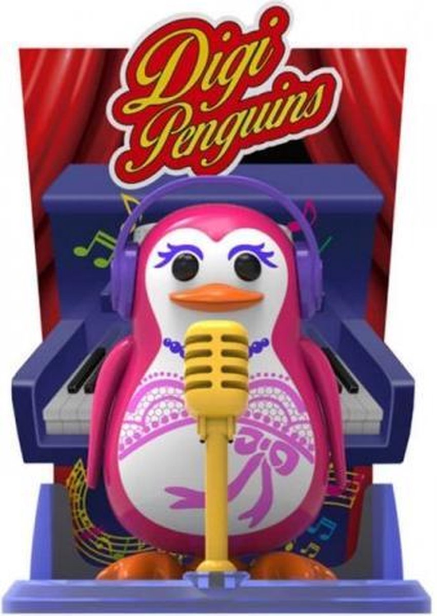 Silverlit Digipenguin met microfoon Roze