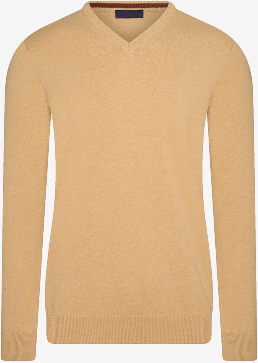 Mango melange pullover | V-hals | Katoen | XL XL