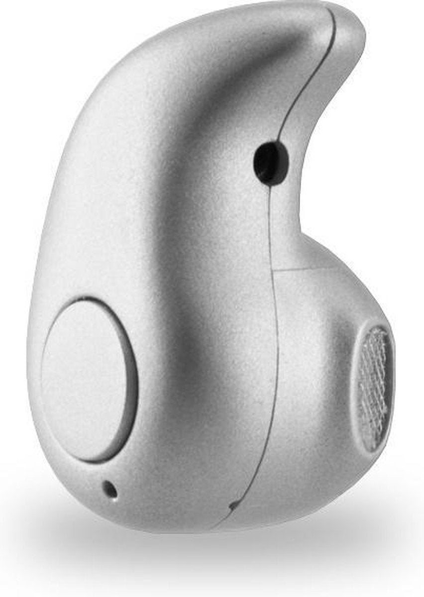 Sinji Bluetooth Headset - Handsfree Bellen - Auto Draadloos Bellen - In-Ear - Zilver