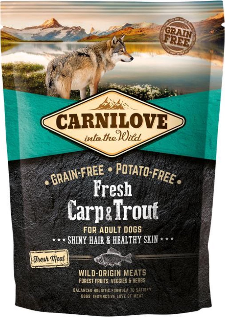 Carnilove Dog Fresh Karper en Forel 1