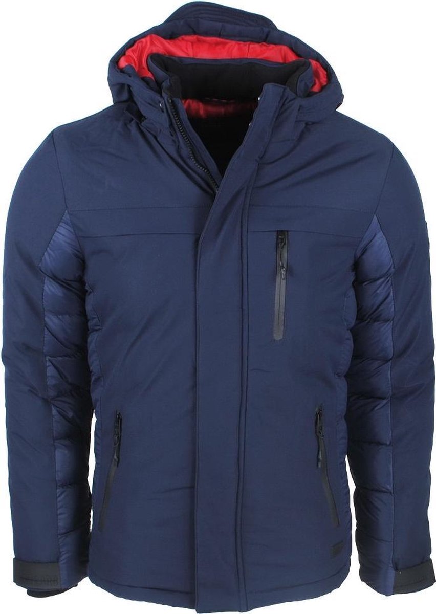 MZ72 - Heren winterjas - Model Leeroy - Navy
