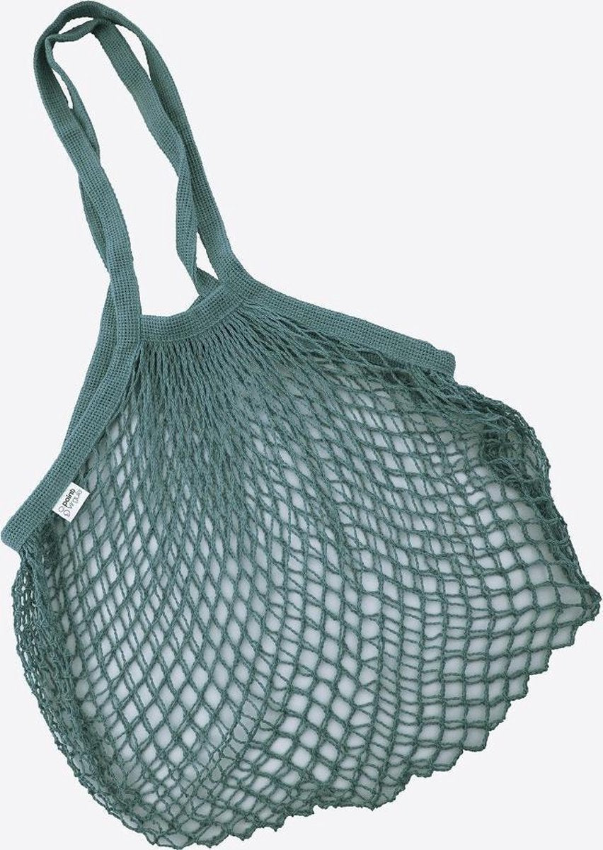 Point Virgule Parijse nettas met lange handvaten salie groen