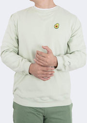 Eubi Sweater Avocado - Lichtgroene Premium Trui - Supersoft - Herenmaat M - Unisex