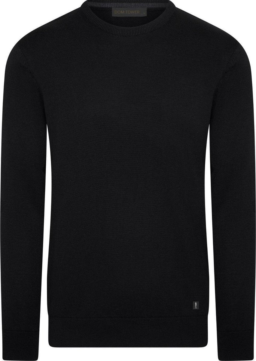 Pullover Black  Ronde Hals  Dom Tower