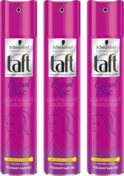 Schwarzkopf Taft Casual Chic Haarspray Voordeelbox - 3 x 250
