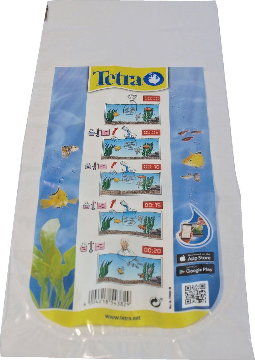 Tetra vistransportzakjes