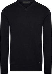 Pullover Black  V-hals  Dom Tower
