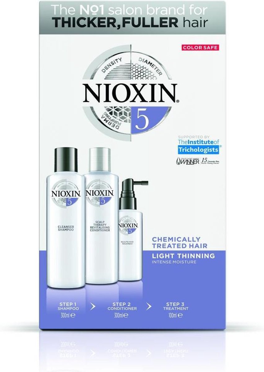 Nioxin 3D Verzorgingssysteem Kit 5 (voor gekleurd