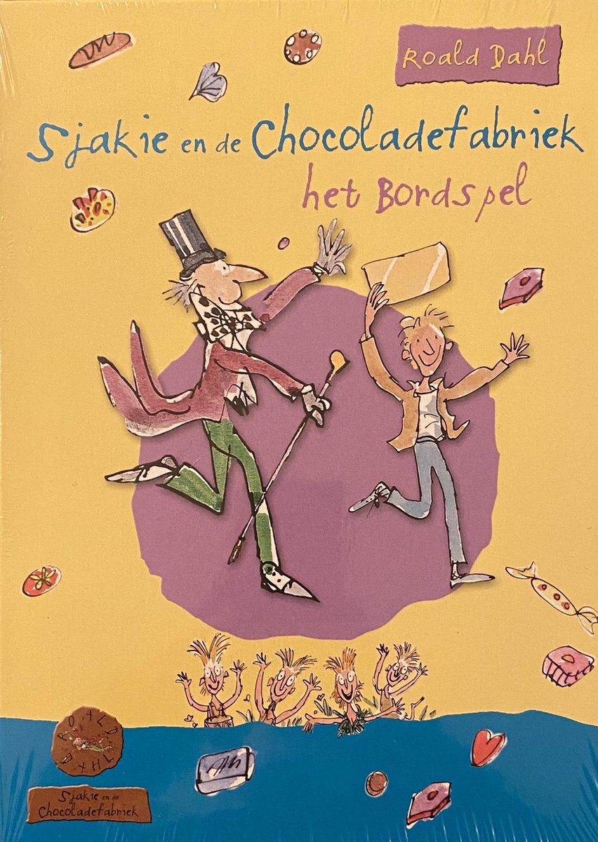 sjakie en de chocoladefabriek het bordspel