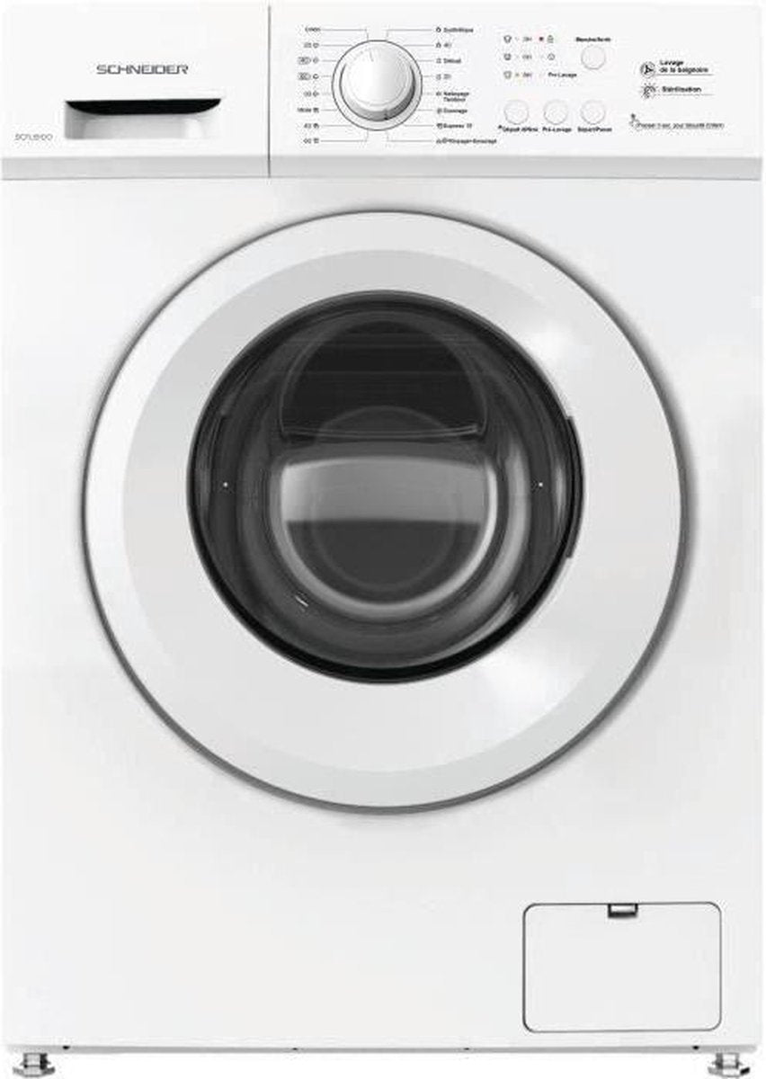 SCHNEIDER SCFL6100 WASMACHINE VOOR - 6KG - 1000 ronden - uitgestelde start
