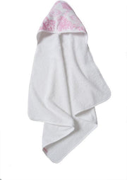 Badcape muts Toile de Joey vlinder - roze