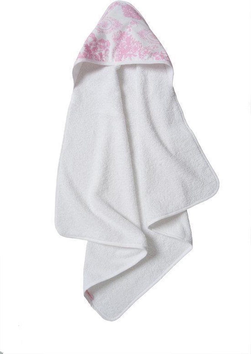 Badcape muts Toile de Joey vlinder - roze