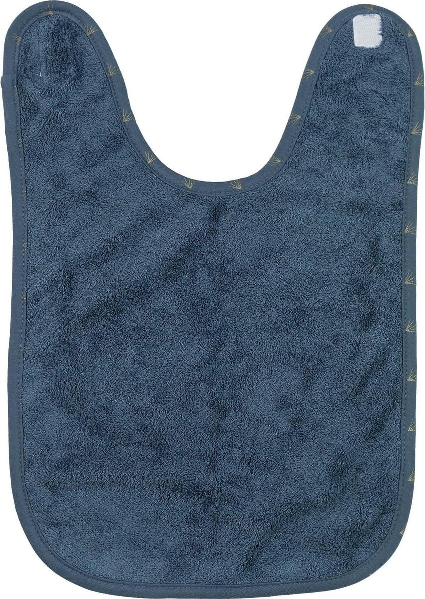 Pericles Slabbetje Steel Junior 45 X 30 Cm Polykatoen Navy
