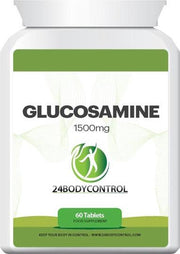 24Bodycontrol  Glucosamine 1500 mg - 60 tabletten - Voedingssupplement