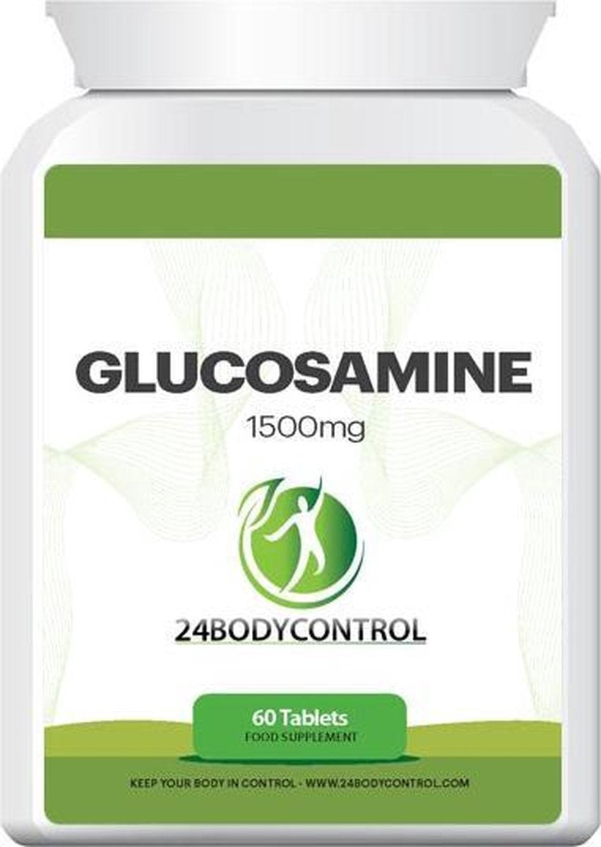 24Bodycontrol  Glucosamine 1500 mg - 60 tabletten - Voedingssupplement