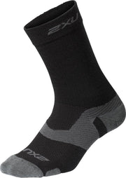 2xu Sportsokken Vectr merino Light Cushion Compession Zwart Maat L
