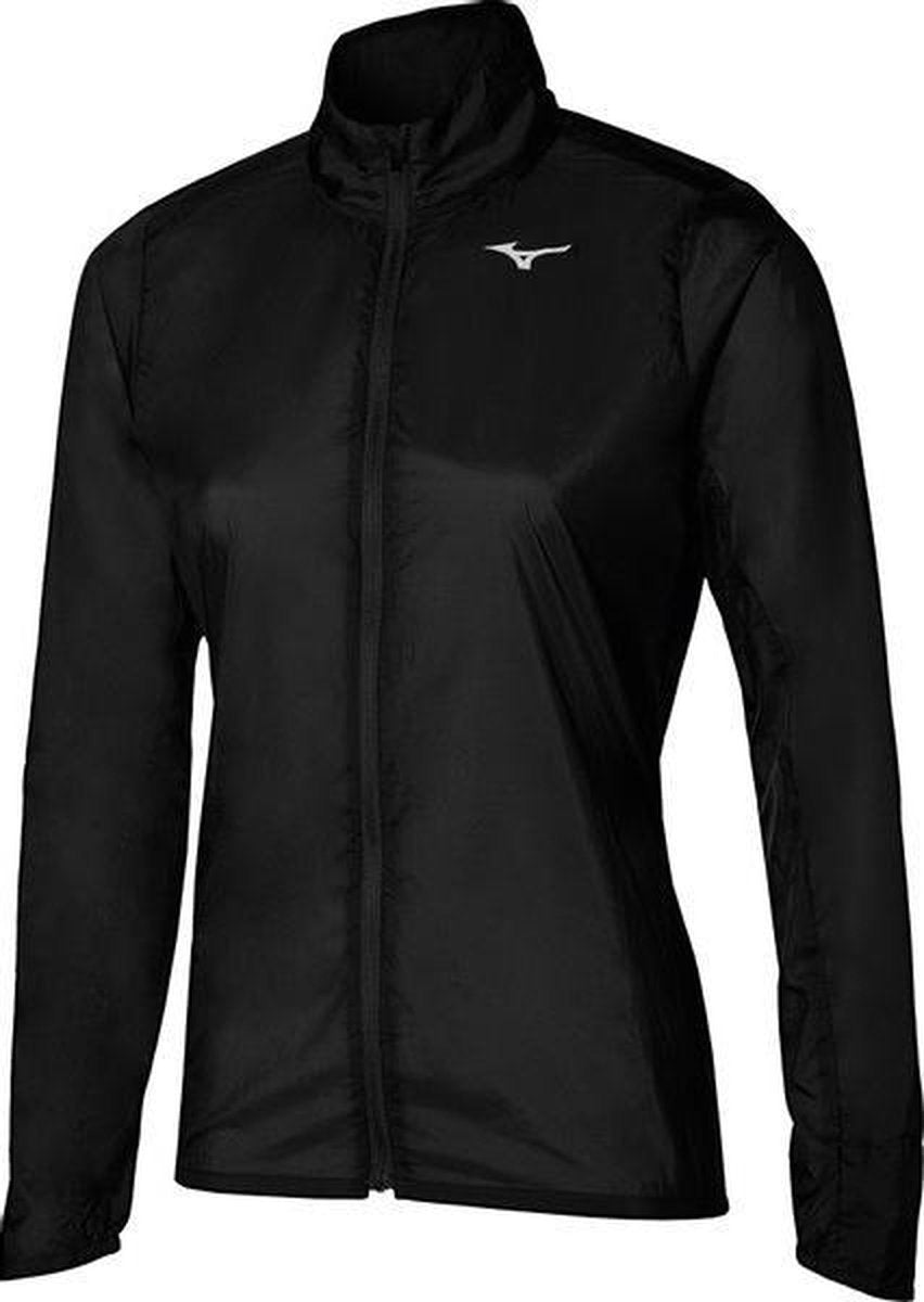 Mizuno Aero Jacket Dames - zwart - maat XS