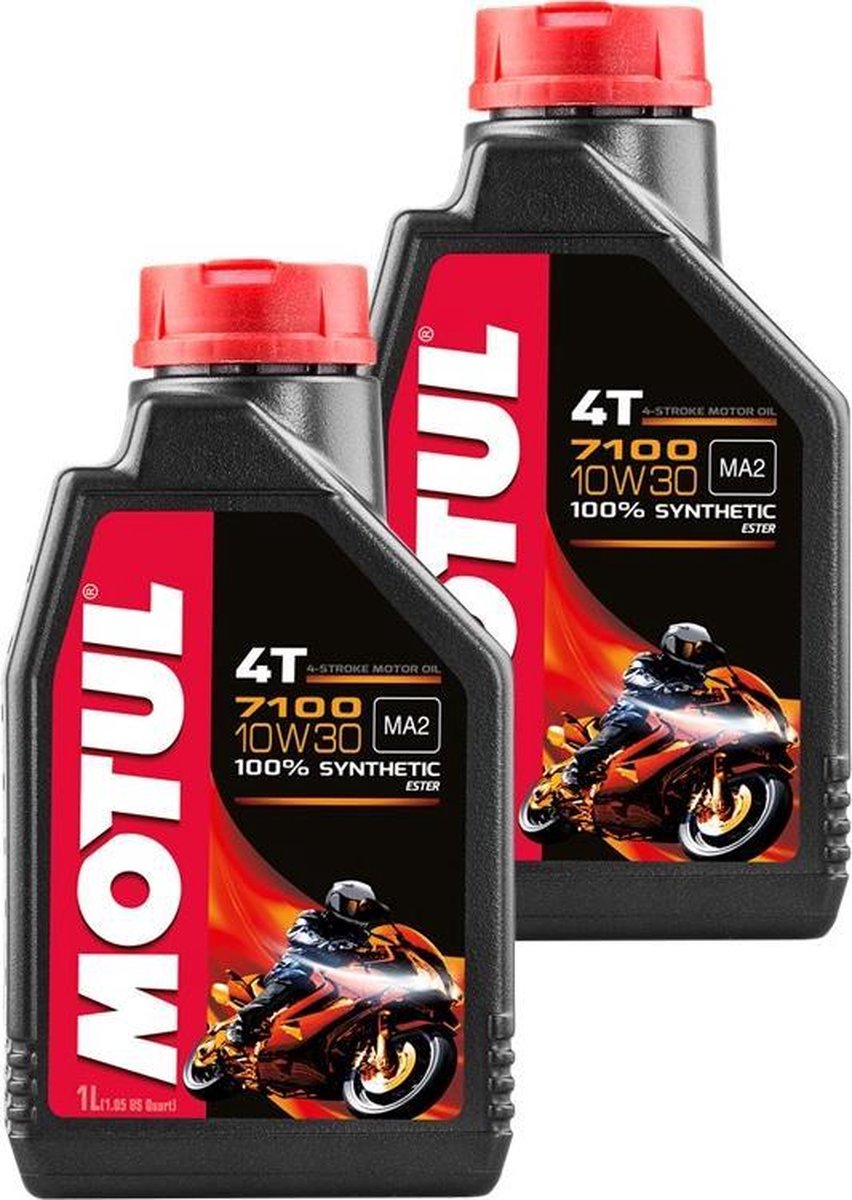 Motul Aanbieding: 2 X 7100 10W30 4T 1L