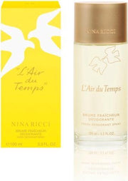 MULTI BUNDEL 5 stuks Nina Ricci L Air Du Temps Fresh Deodorant Spray 100ml