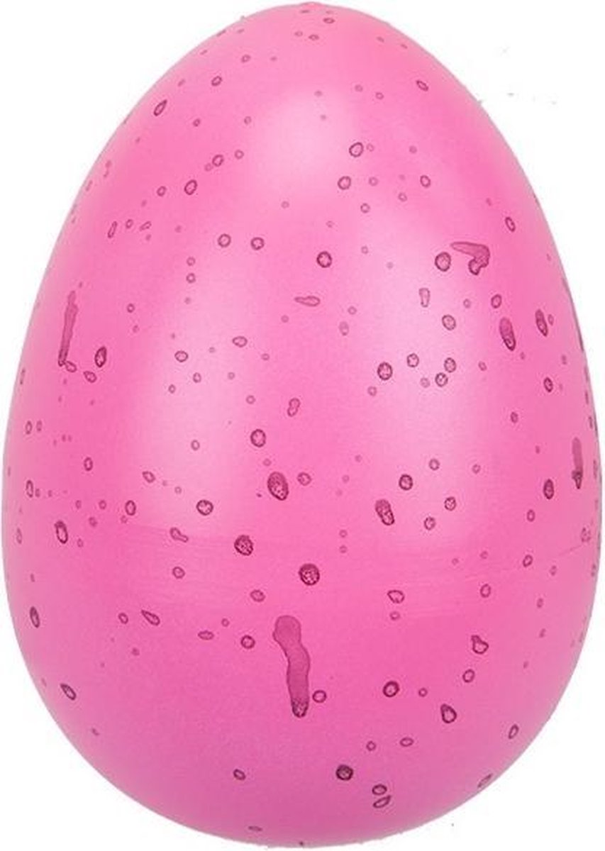Pms Groei-ei Flamingo Roze 10 Cm