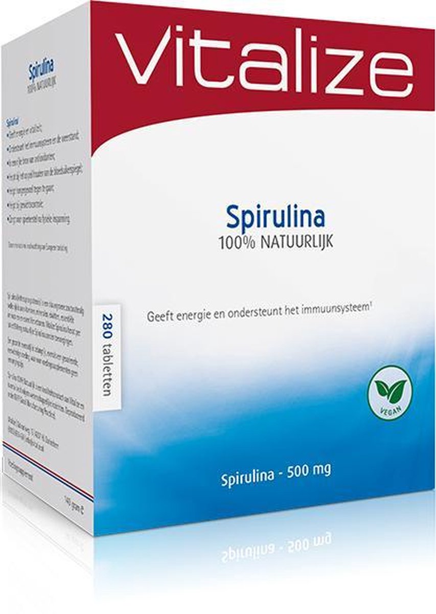Vitalize Spirulina 500 mg 280 tabletten
