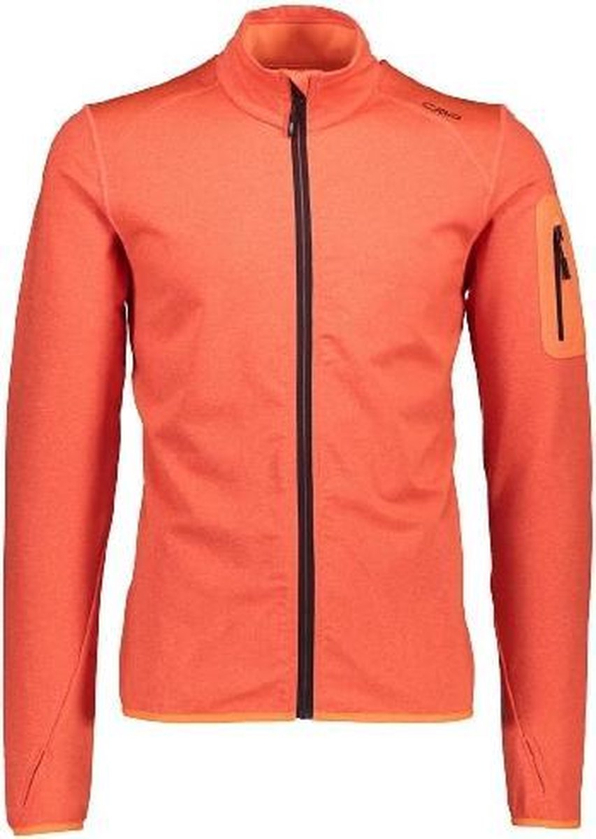 Cmp Outdoorvest Grid-tech Heren Polyester Oranje Maat S