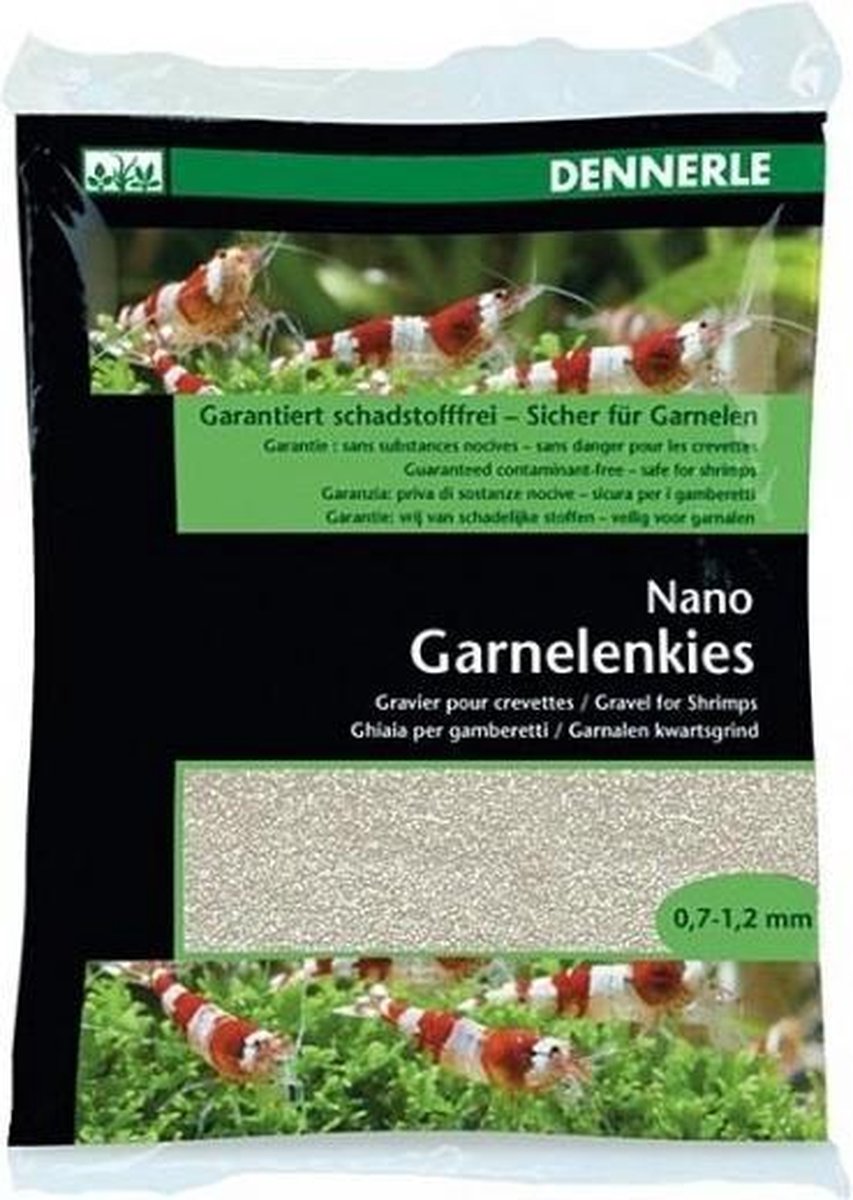 Dennerle garnalenkies Sunda Wit - Aquarium grind - Inhoud: 2 Kilo