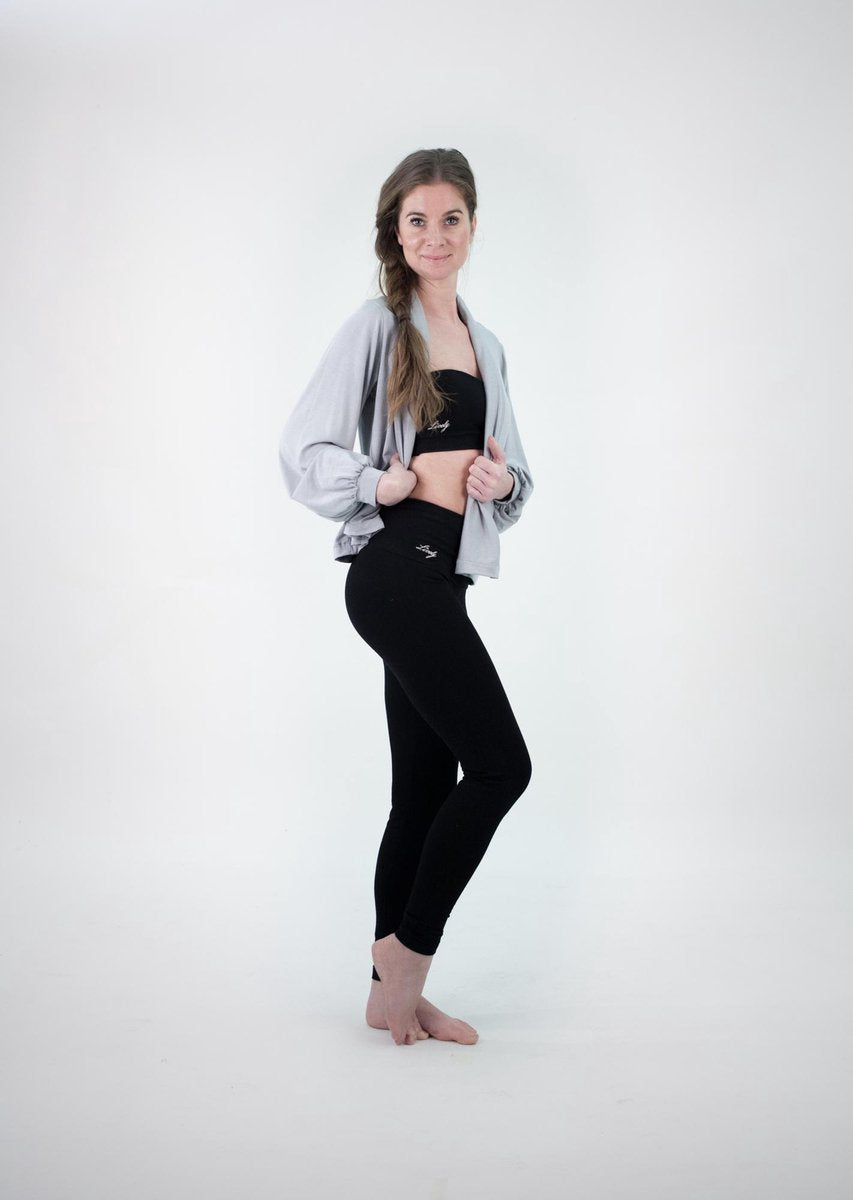 Sportlegging-Yoga -Legging Fitness-High Waist-Legging-Gym Sports Wear-Yoga Legging-Zwart - Small