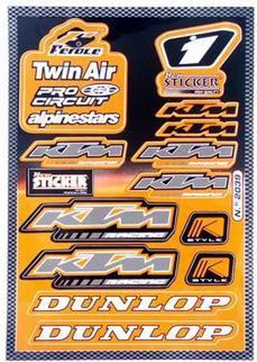 Stickerset KTM