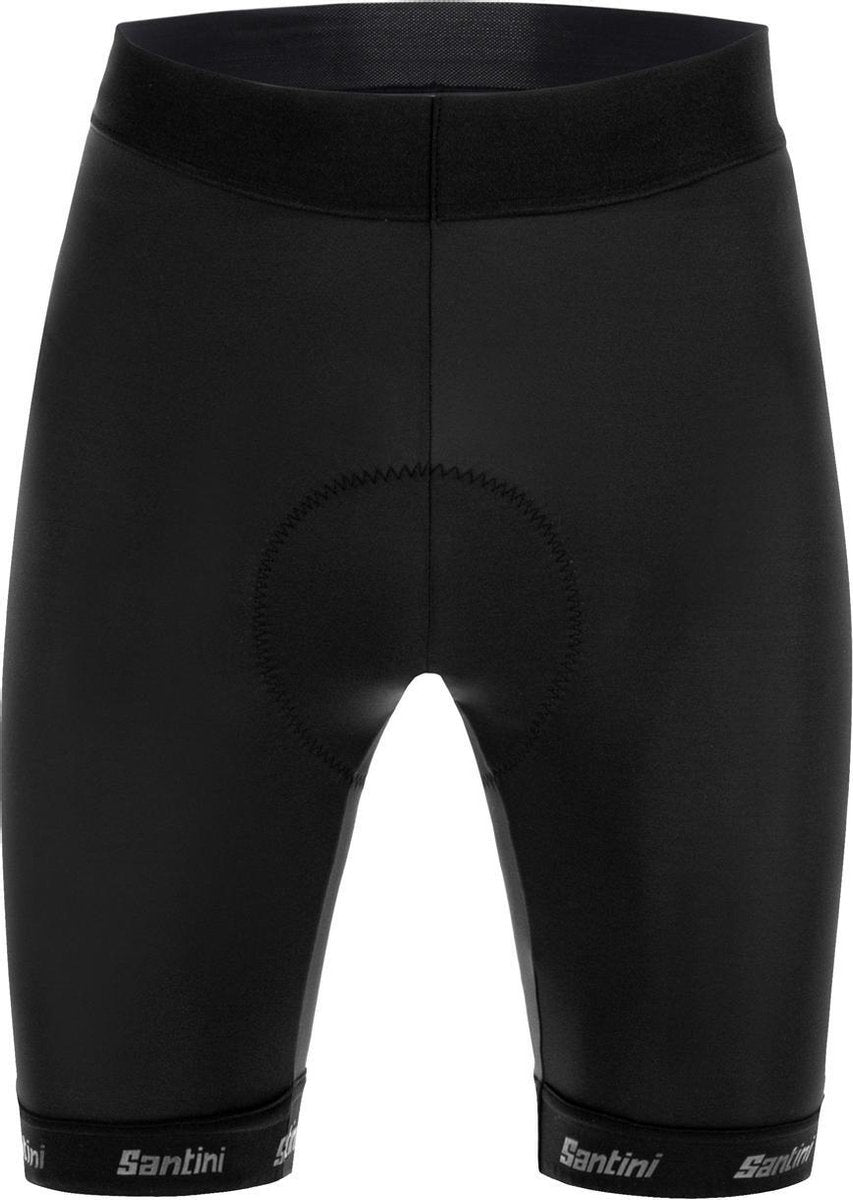 Santini Cubo Fietsbroek - Maat 4XL - Mannen - Zwart