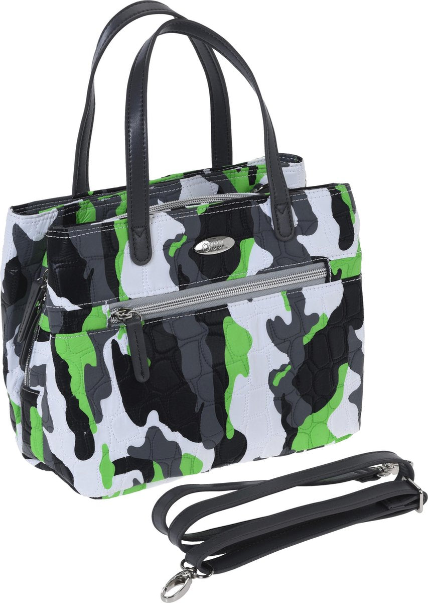 OUUL Alligator Camo Cindy bag DI3001043 Sporttas Dames Groen