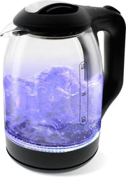 Glazen waterkoker met Led-verlichting