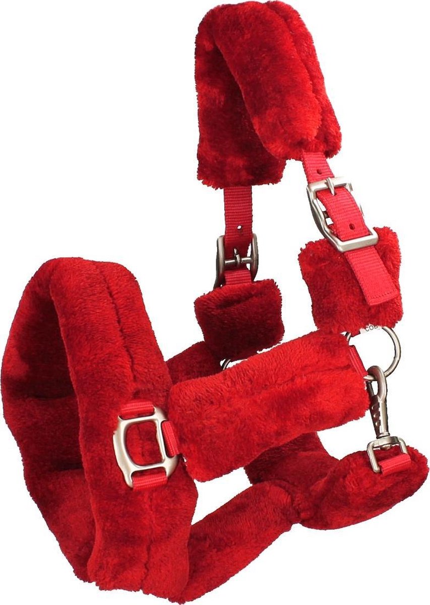 Horsegear Halster  Suave - Red - full