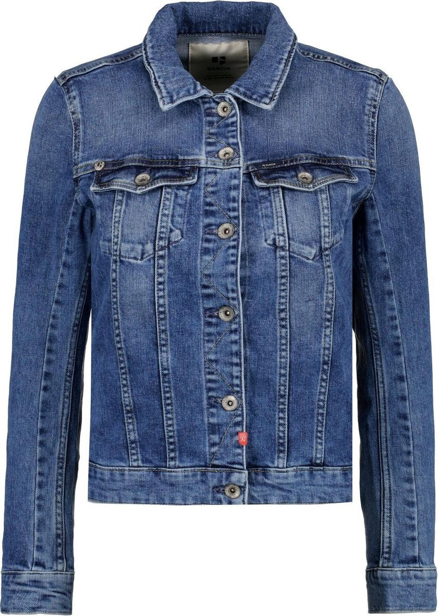 Garcia Dames Spijkerjas Maat L Blauw