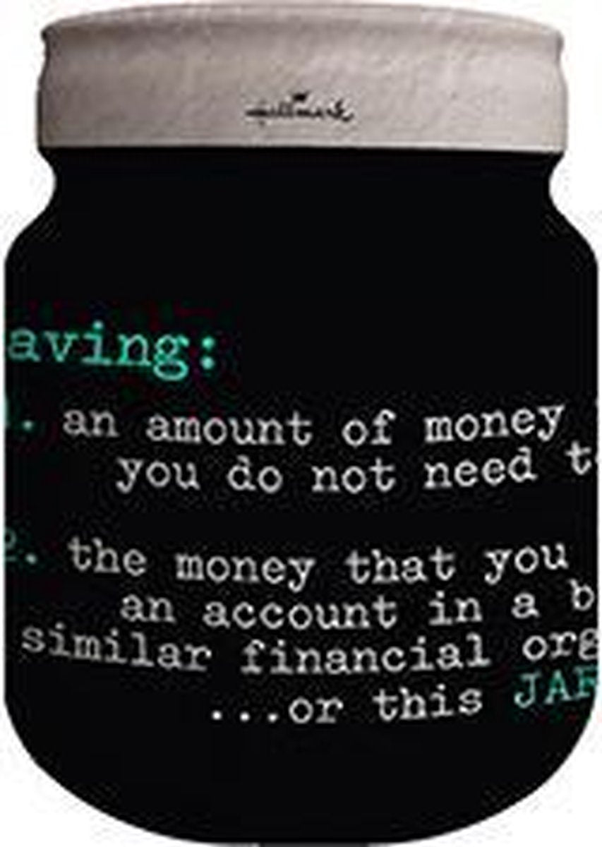 Hallmark Moneybank - Spaarpot Savings Dictionary