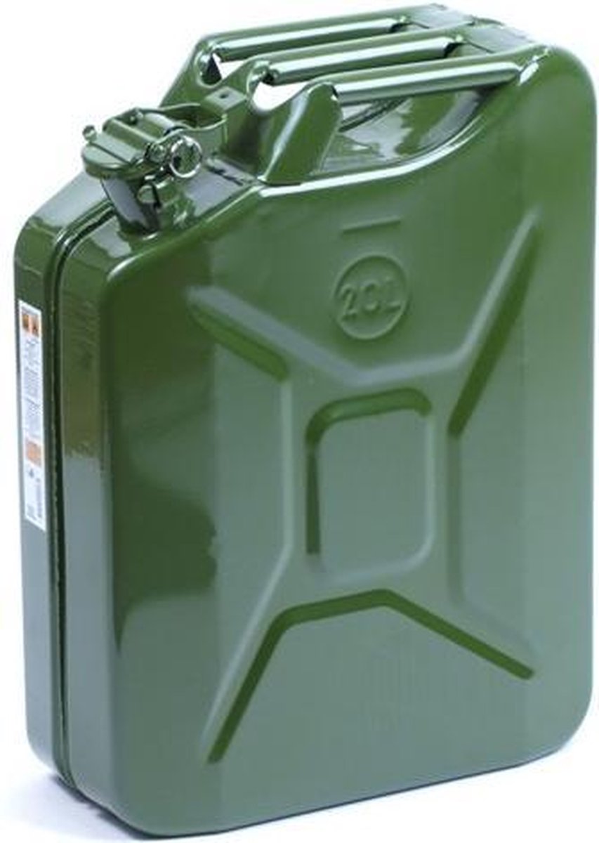 Jerrycan 20 liter (metaal)