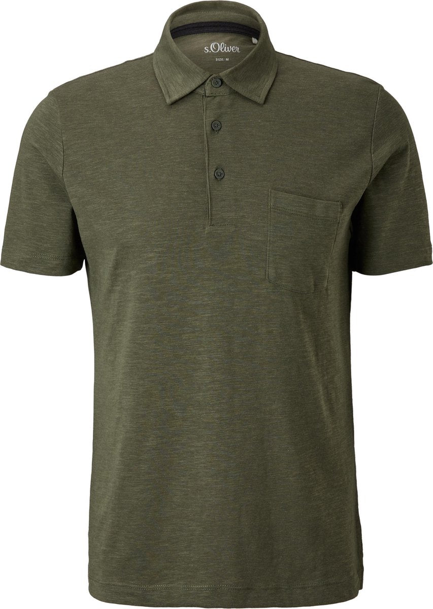 s.Oliver Heren Poloshirt - Maat M