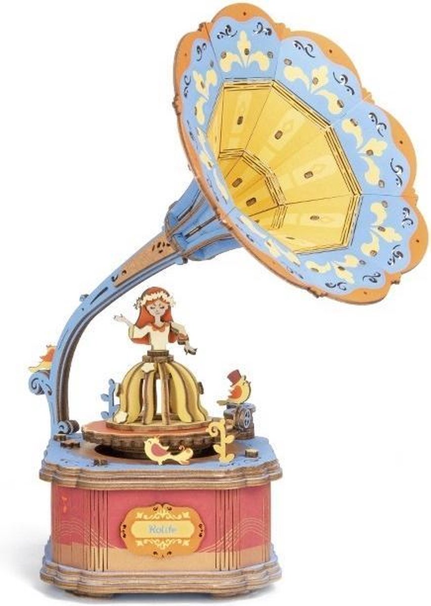 ROBOTIME Music Box AM43 Vintage Gramphone