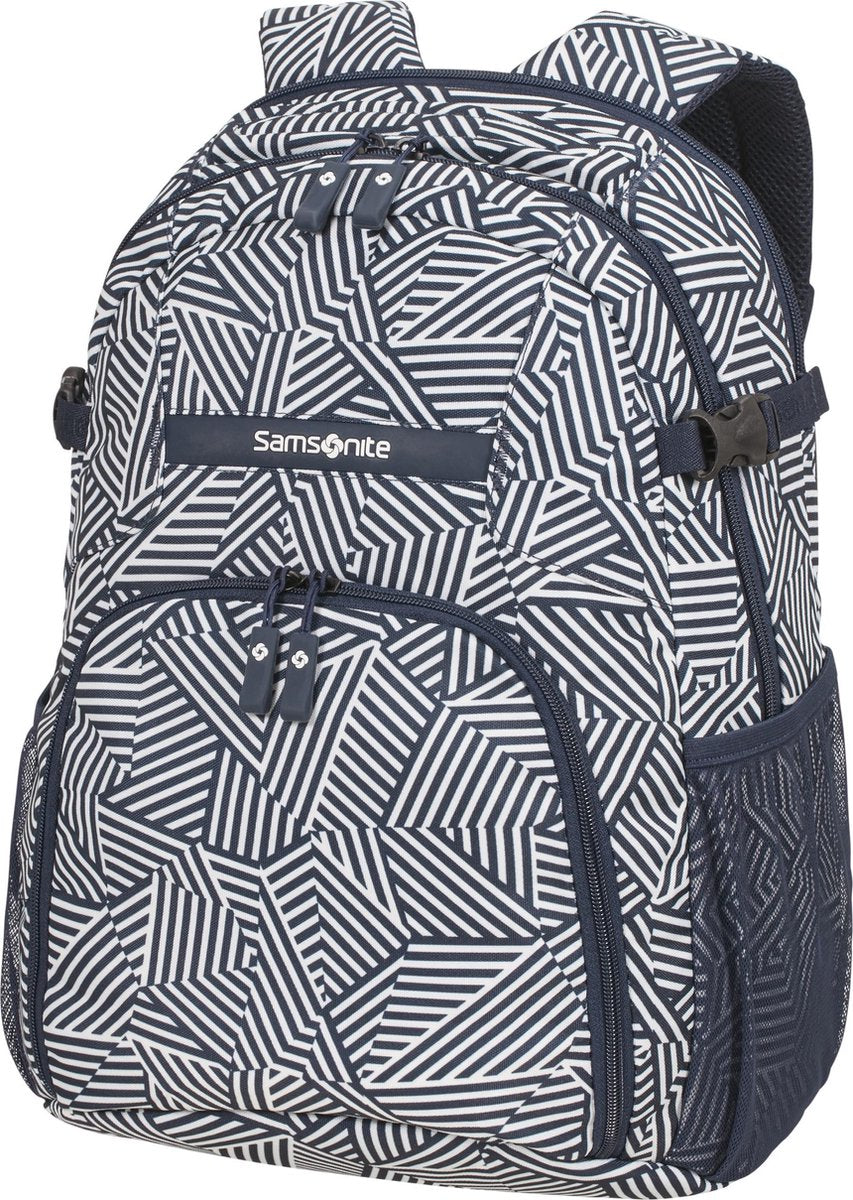 Samsonite Rewind Laptop Backpack - Rugzak Met Laptopvak - Blauw