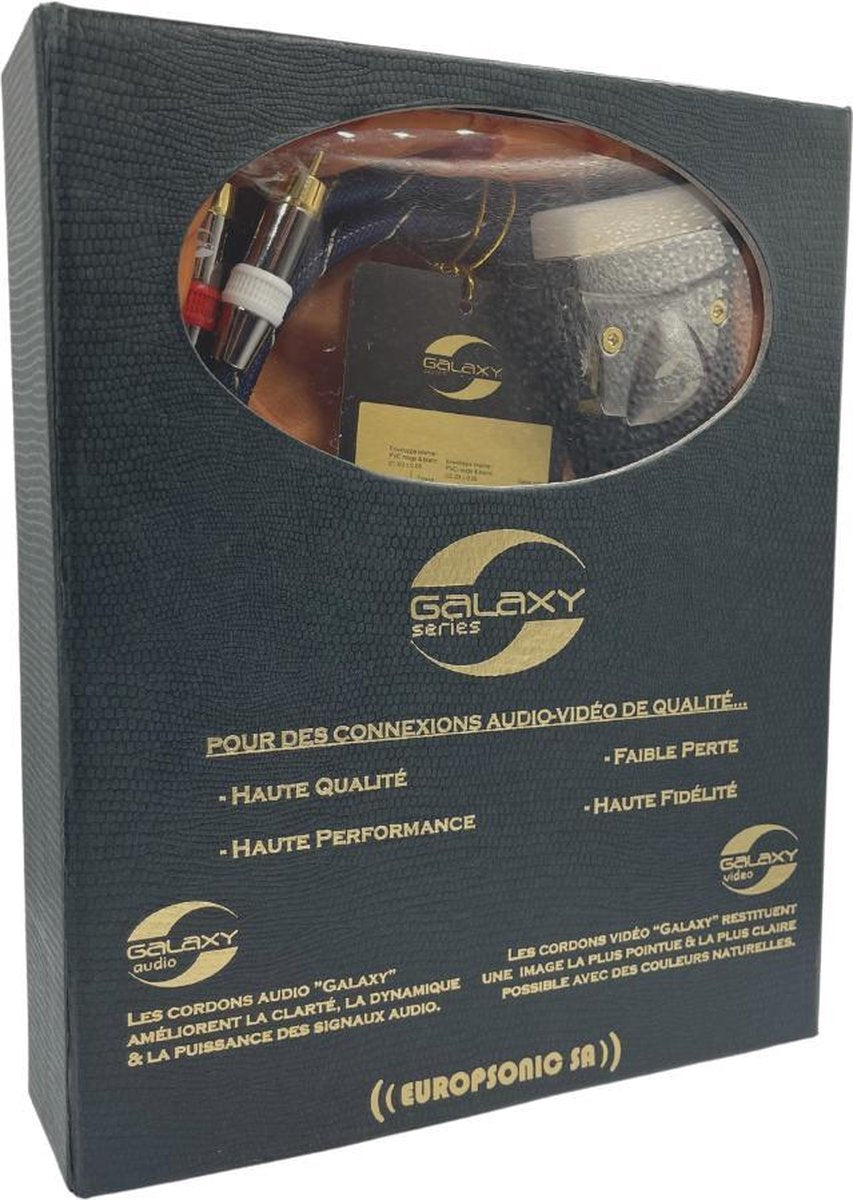 Galaxy series -kabel RCA / SVHS naar SCART + GAP/ IO / 2RCAM + SVHS / 1.5 - audio video kabel