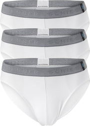 SCHIESSER 95/5 rioslips (3-pack) - wit -  Maat: S
