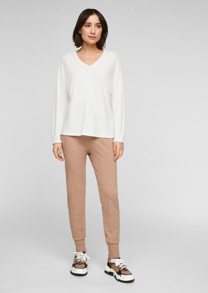 S.oliver shirt Offwhite-36 (S)
