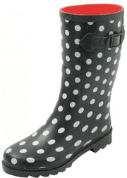Gevavi Boots - Stip dameslaars rubber