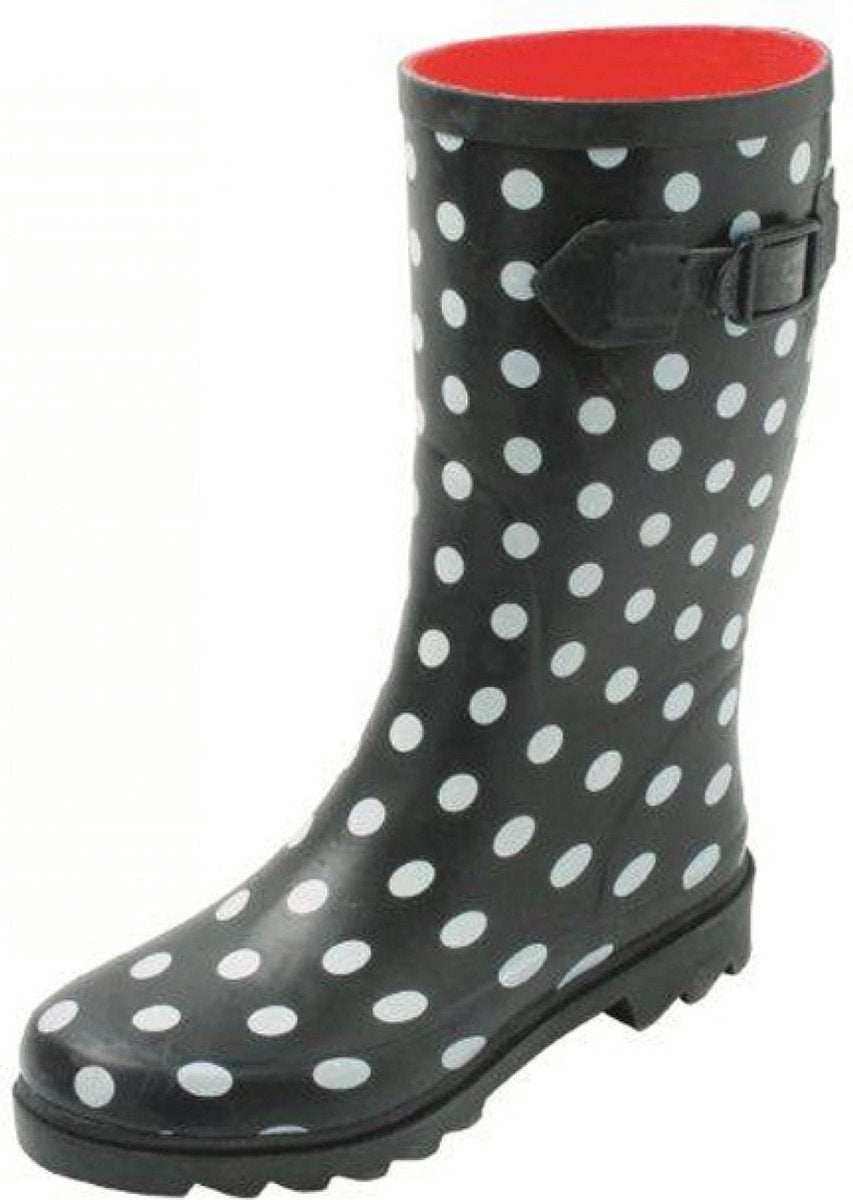 Gevavi Boots - Stip dameslaars rubber