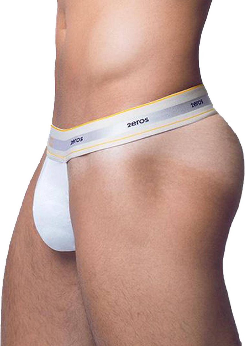 2EROS Adonis String Wit - MAAT S - String Heren - String voor Mannen - Mannen String