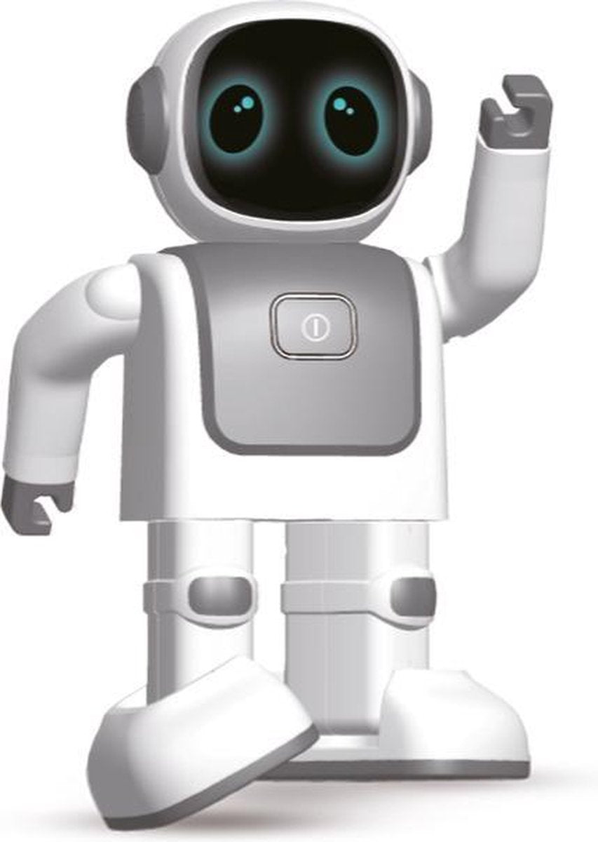 Caliber Robert(RS01) - Dansende speelgoed robot met bluetooth speaker - Wit